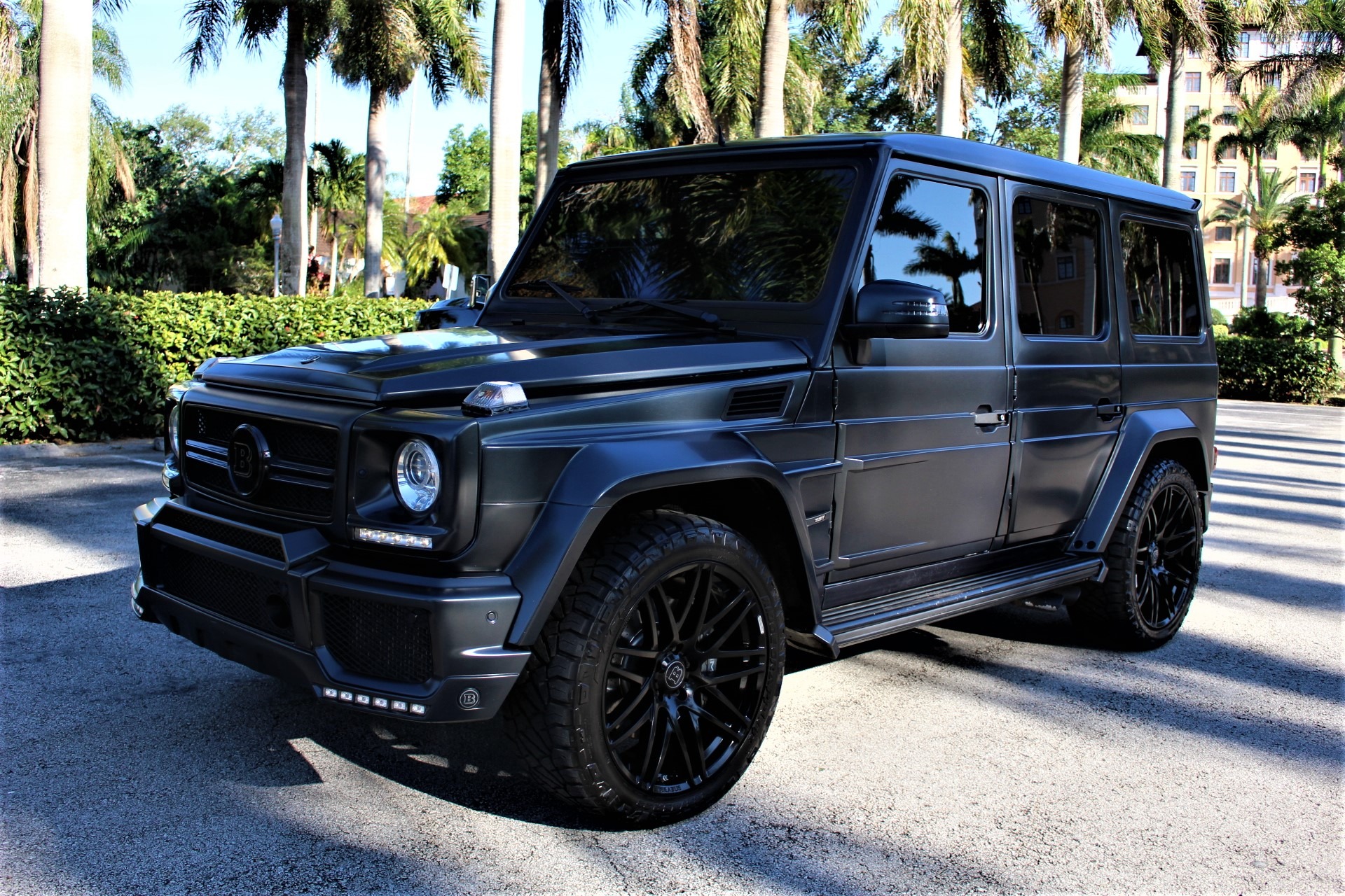 Used 13 Mercedes Benz G Class G 63 Amg Brabus For Sale 79 850 The Gables Sports Cars Stock 98